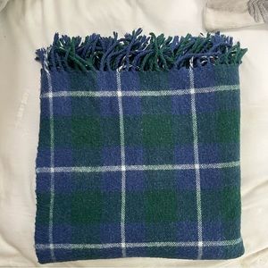 Vintage Chatham Plaid Blanket